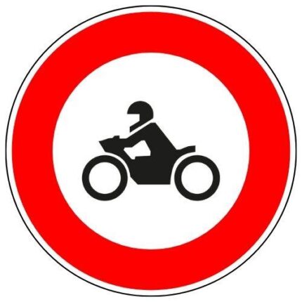 Motosiklet Giremez Levhası TT-7