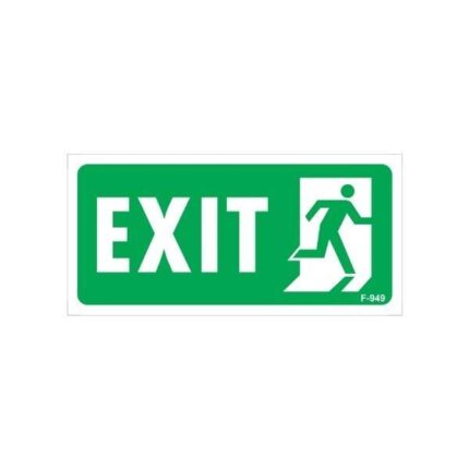 Exıt Uyarı Levhası Sağ Taraf