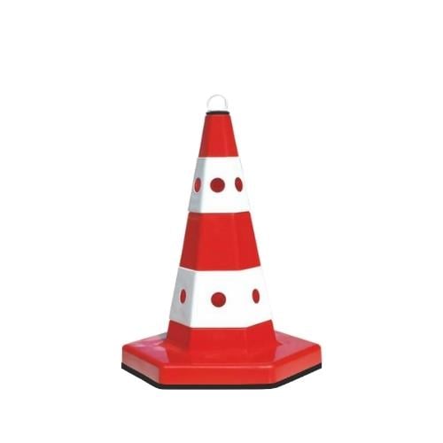 50 cm Kedi Gözlü Ağırlıklı Reklam Konisi 50 cm Kedi Gözlü Ağırlıklı Reklam Konisi