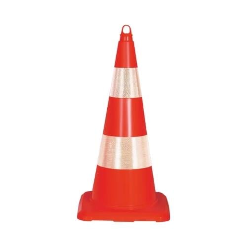 75 cm PVC Trafik Konisi Çift Reflektifli 75 cm PVC Trafik Konisi Çift Reflektifli