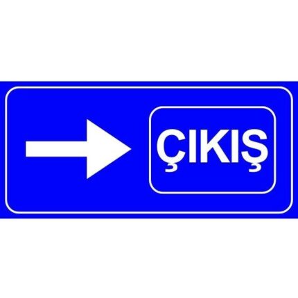 Mavi Çıkışı Levhası