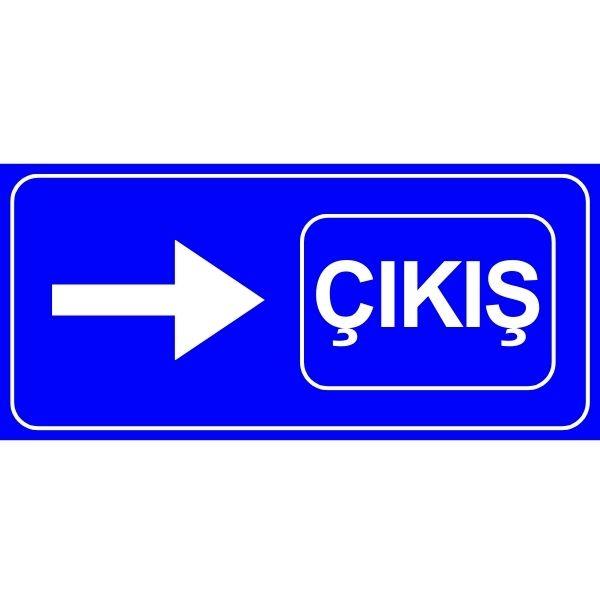 Mavi Çıkışı Levhası Mavi Çıkışı Levhası