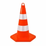 PVC Trafik Konisi Çift Reflektif 50cm