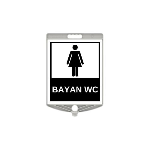 Bayan Wc Levhası Bayan Wc Levhası
