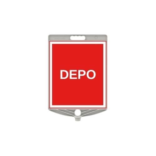 Depo Plastik Uyarı Levhası Depo Plastik Uyarı Levhası