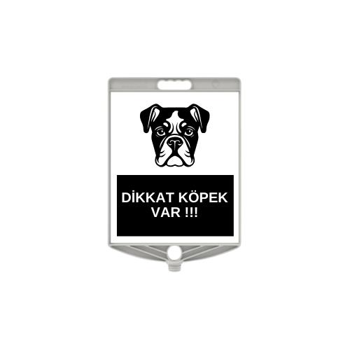 Dikkat Köpek Var Uyarı Levhası Dikkat Köpek Var Uyarı Levhası