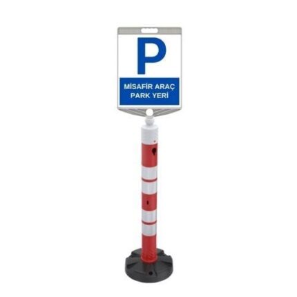 Misafir Araç Park Yeri Levhalı 120 cm Duba