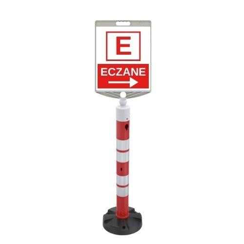Sağ Ok Eczane Levhalı 120 cm Duba Sağ Ok Eczane Levhalı 120 cm Duba