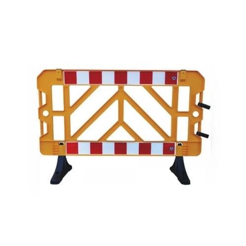 Sarı Plastik Güvenlik Barikatı Panel Bariyer Sarı Plastik Güvenlik Barikatı Panel Bariyer