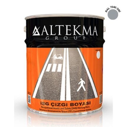 Gri Fabrika Yol Çizgi Boyası 10 Kg