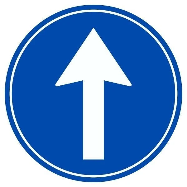 İleri Mecburi Yön Levhası TT-35c İleri Mecburi Yön Levhası TT-35c