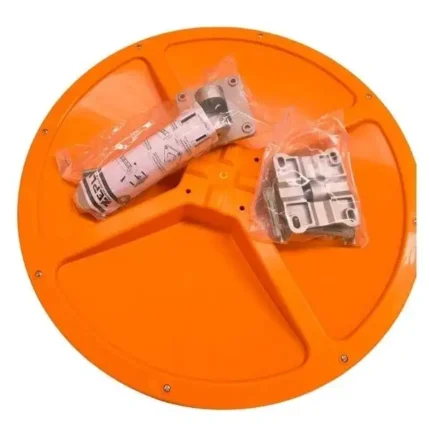 60 cm Trafik Güvenlik Aynası Ve 3 Metre Flanşlı Direk Set