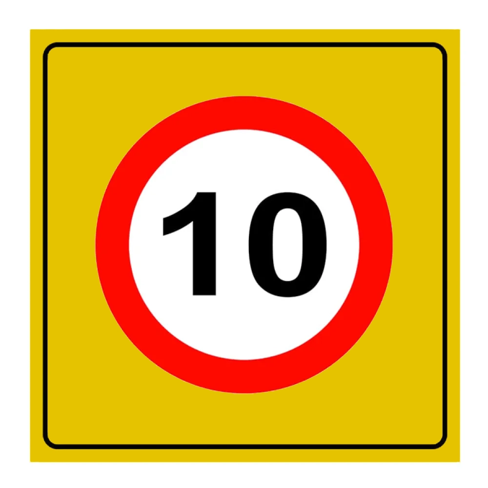 Azami Hız Sınırları 10 km Levhası Azami Hız Sınırı Trafik Bakım TT-29 Azami Hız Sınırları 10 km Levhası Azami Hız Sınırı Trafik Bakım TT-29