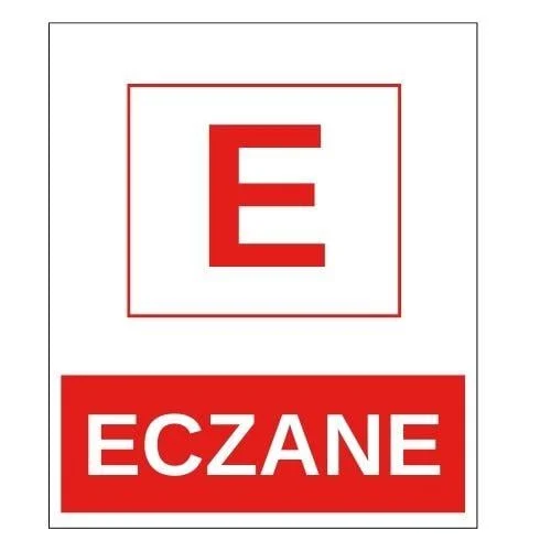 Eczane Sticker Yapışkanlı Etiket1 blank