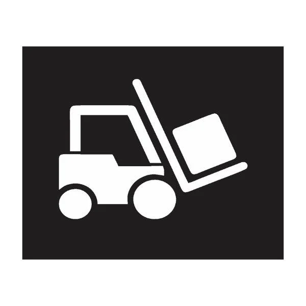 Forklift Boya Şablonu Forklift Boya Şablonu