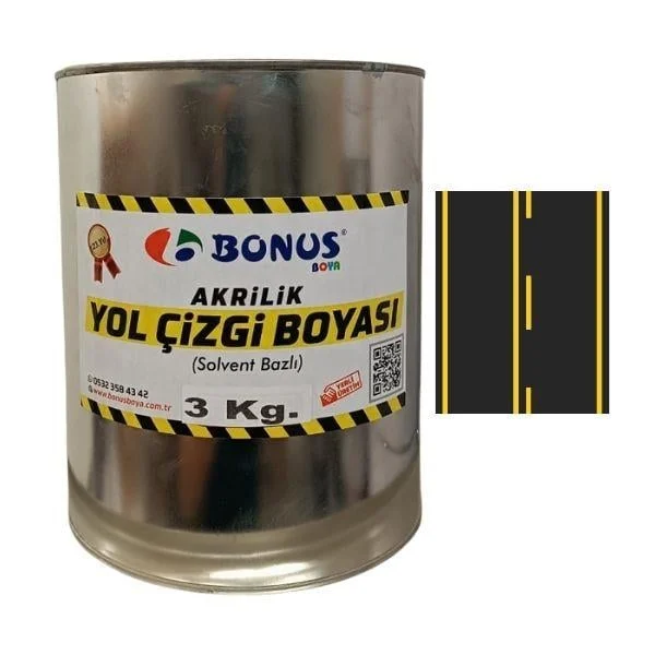 Sarı Yol Çizgi Boyası 3 kg Sarı Yol Çizgi Boyası 3 kg