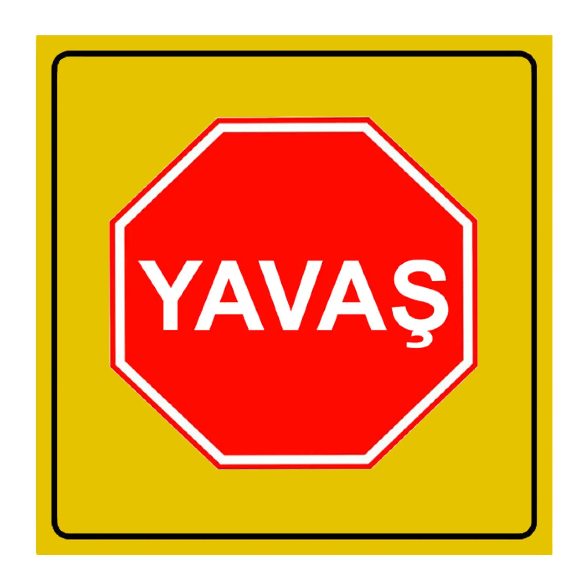 Yavaş Trafik Levhası İşareti Yol Yapım Bakım Onarım Trafik Tabelası Fiyatı TT-2 Yavaş Trafik Levhası İşareti Yol Yapım Bakım Onarım Trafik Tabelası Fiyatı TT-2