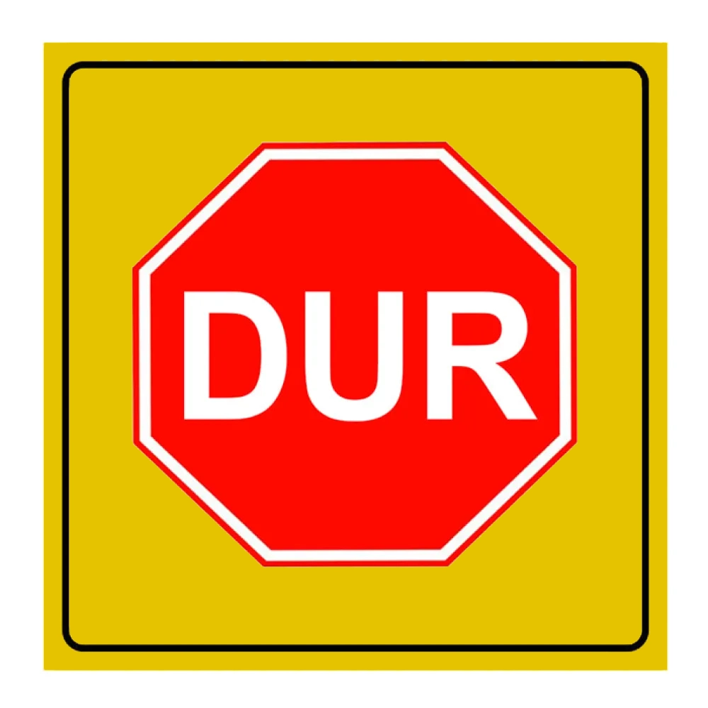 Dur Levhası Nedir İşareti Yol Bakım Onarım Trafik Tabelası Fiyatı YB-18 Dur Levhası Nedir İşareti Yol Bakım Onarım Trafik Tabelası Fiyatı YB-18