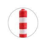 100 cm Ekonomik Turuncu Esnek Delinatör 15'li Set