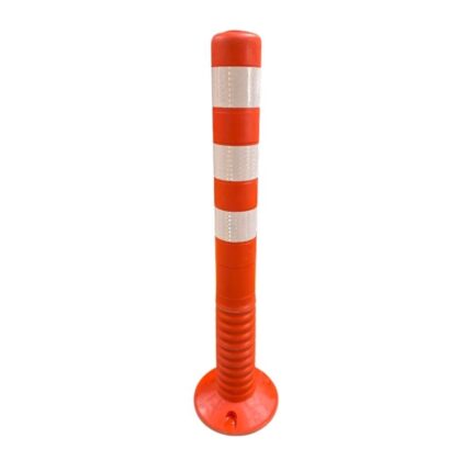 75 cm Ekonomik Turuncu Esnek Delinatör – PE Trafik Dubası