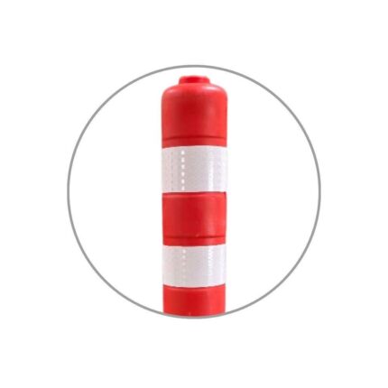 Ekonomik Turuncu 100 cm Esnek Delinatör 5’li Set